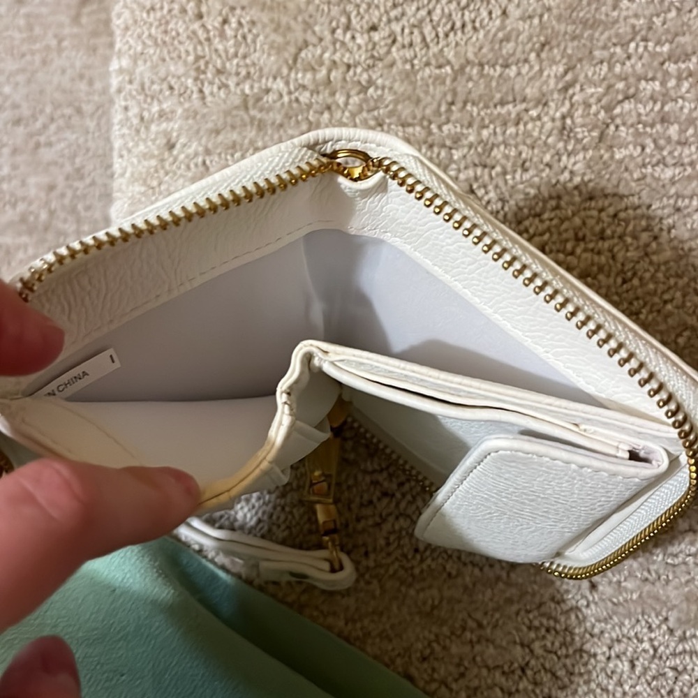 Mini wallet keychain white with camo T - Picture 4 of 4